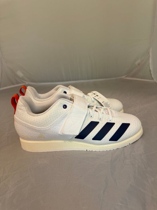 Adidas powerlift 5 weightlifting shoes men’s size 9 and 12 JP9878 white blue main image 8